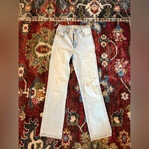 Abercrombie & Fitch 90s high rise straight leg jeans